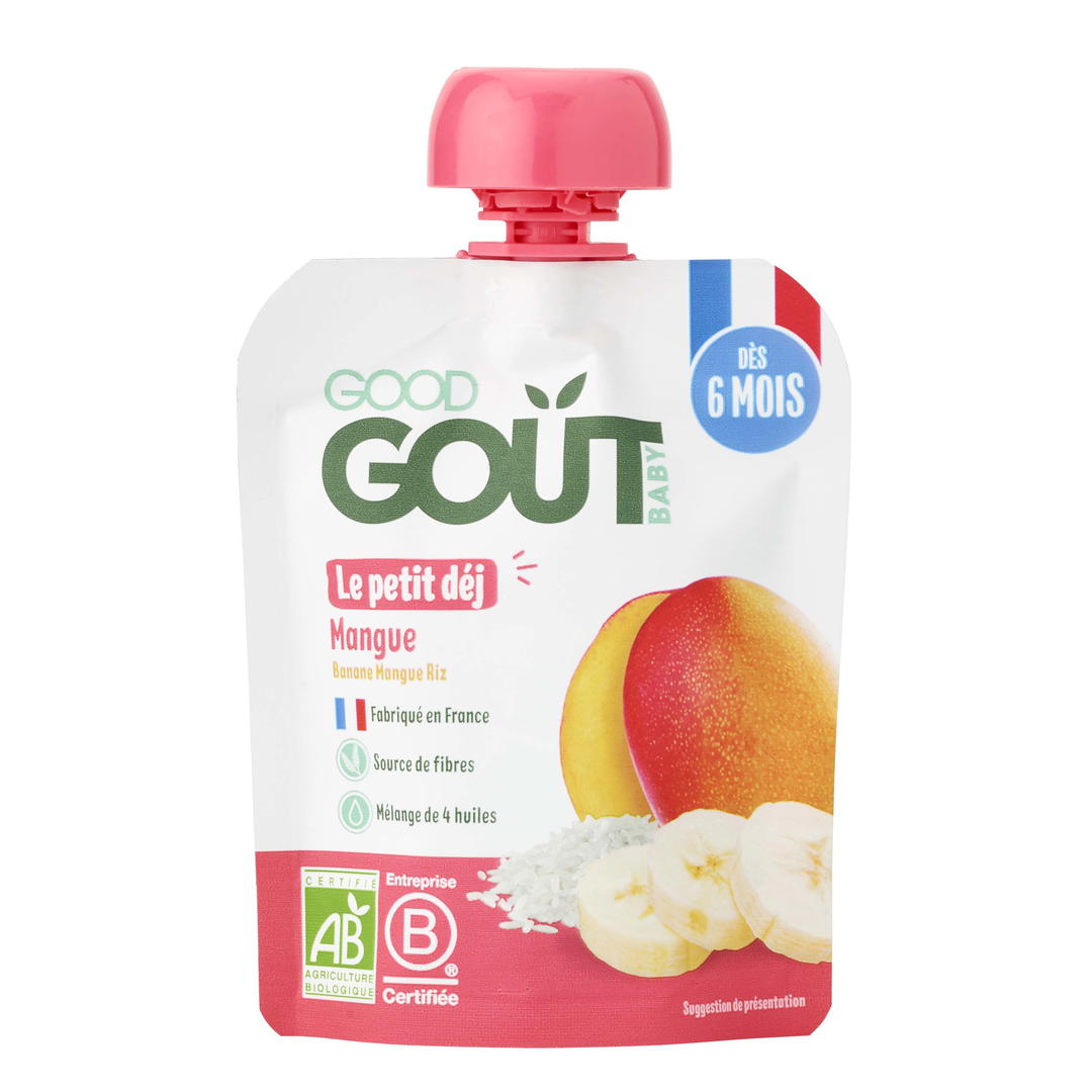 Le Petit Déj Mangue Bio (dès 6 mois)