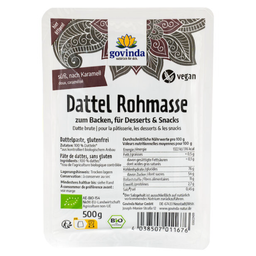 Bio Dattel Rohmasse