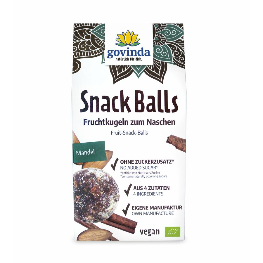 Bio Snack Balls Mandel, vegan