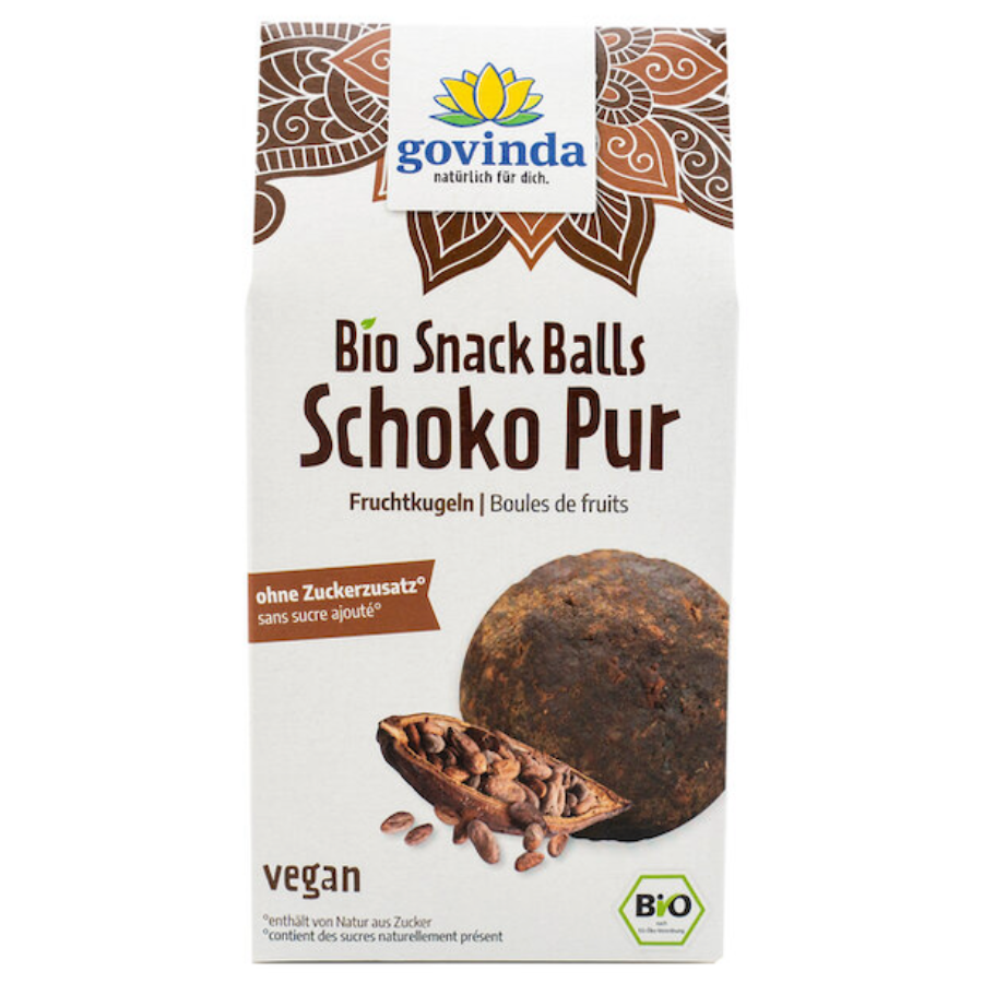 Bio Snack Balls Schoko Pur, vegan
