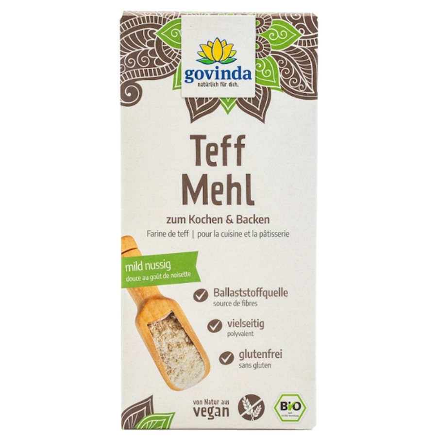 Bio Teffmehl, glutenfrei