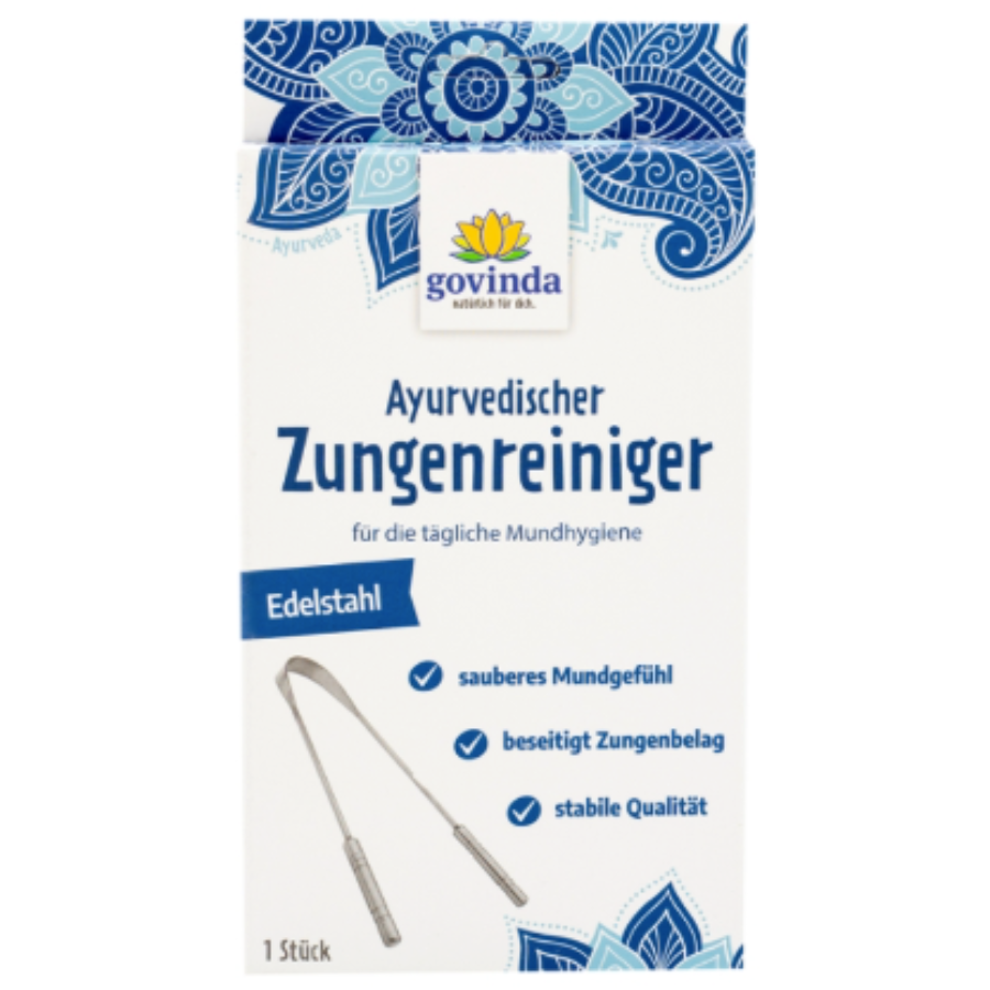 Edelstahl-Zungenreiniger