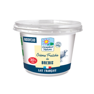 Crème fraîche de brebis bio