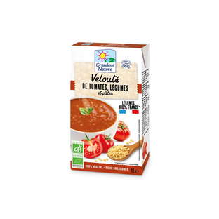 Velouté Tomates Légumes et Pâtes Bio