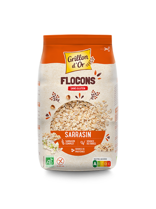 Flocons de sarrasin sans gluten bio
