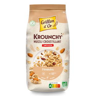 Krounchy amandes sans gluten bio