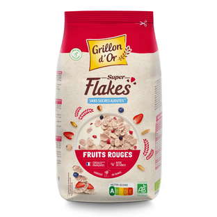Super flakes fruits rouges bio