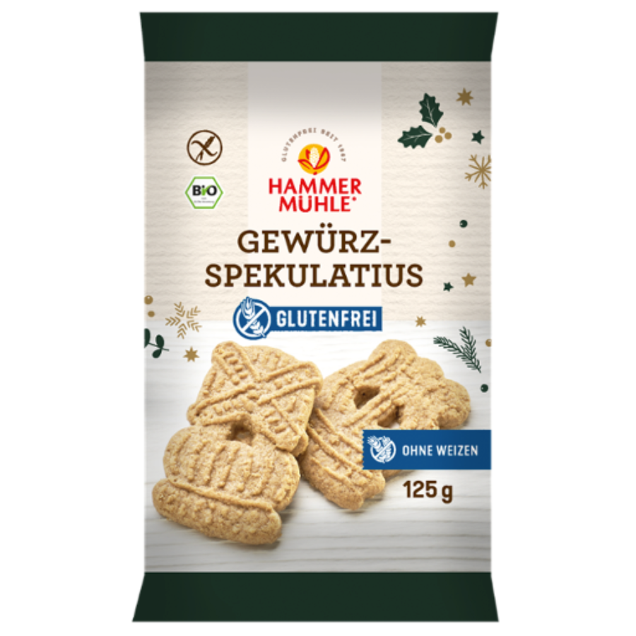 Bio Gewürzspekulatius, glutenfrei