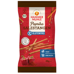 Bio Salzstangen Paprika, glutenfrei