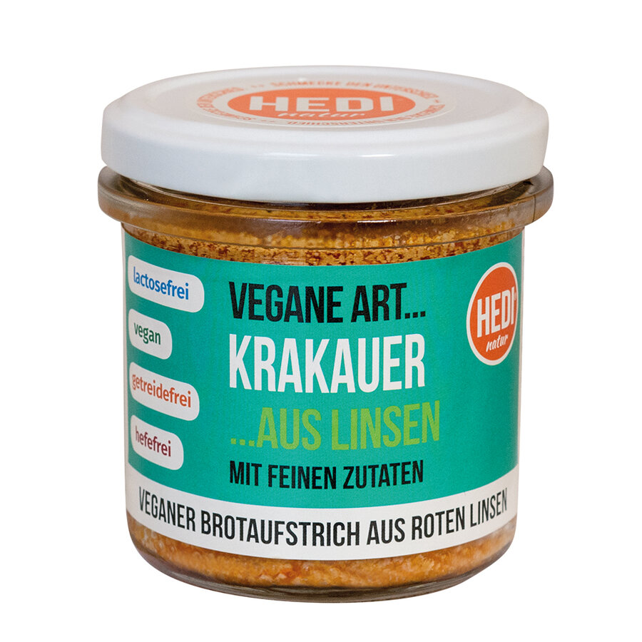 Bio Vegane Art Krakauer mit feinen Zutaten