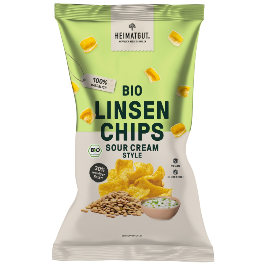 Bio Linsenchips Sour Cream