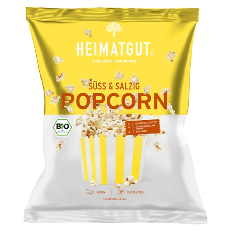Bio Popcorn süß & salzig