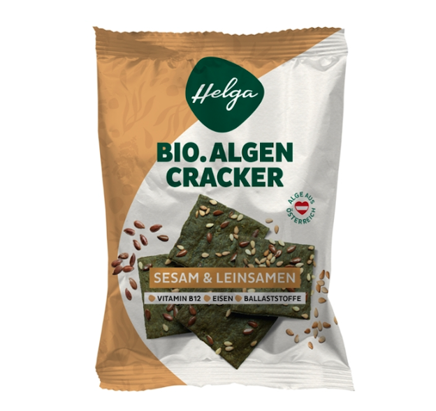 Bio Algencracker Sesam & Leinsamen