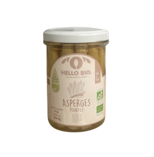 Pointes d'asperge blanche bio