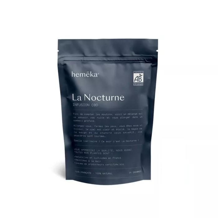 Tisane La Nocturne au chanvre bio