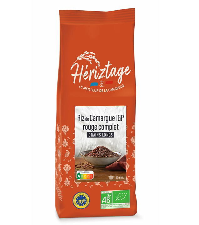Riz Long Rouge Complet de Camargue IGP Bio