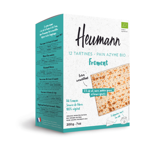 Pain Azyme Froment Bio