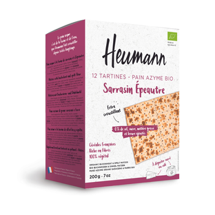 Pain Azyme Sarrasin Epeautre Bio