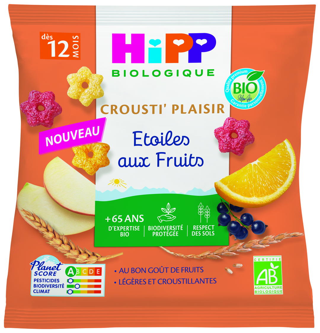 Etoiles aux Fruits Bio (dès 12 mois)
