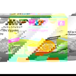 Petits pots midi riz au curry et potiron - dès 6 mois bio