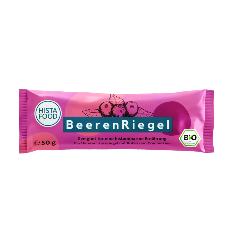 Bio Beerenriegel mit Kokos & Cranberries