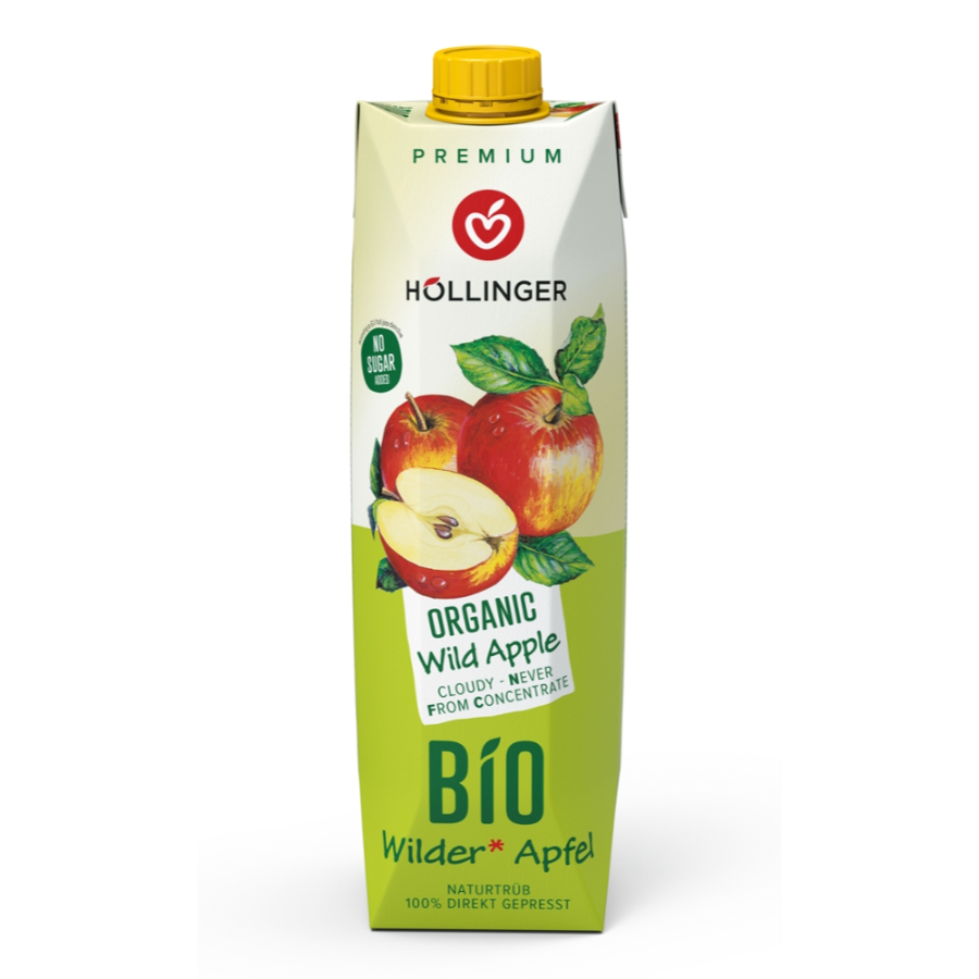 Bio Apfelsaft Wilder Apfel