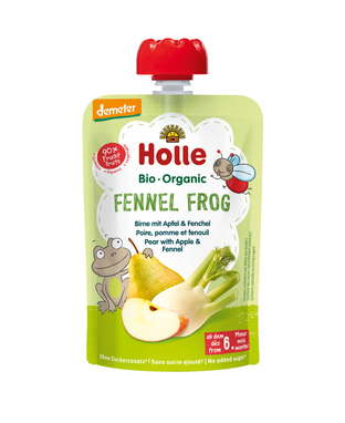 Gourde poire, pomme et fenouil, fennel frog bio (dès 6mois)