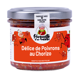 Tartinable poivron chorizo bio
