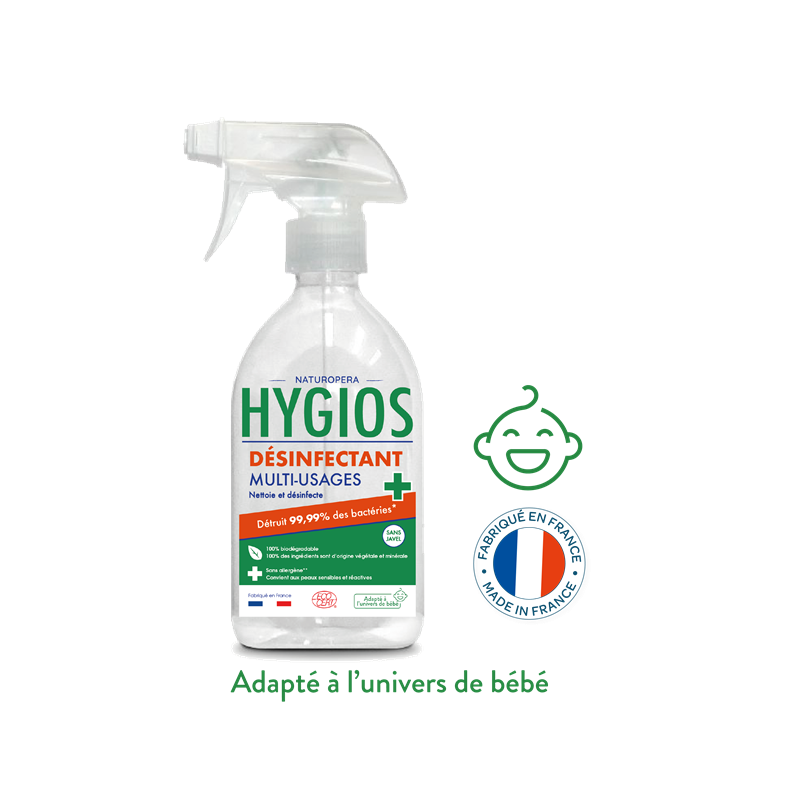 Spray Désinfectant Nettoyant Multi-Usages Eucalyptus Frais