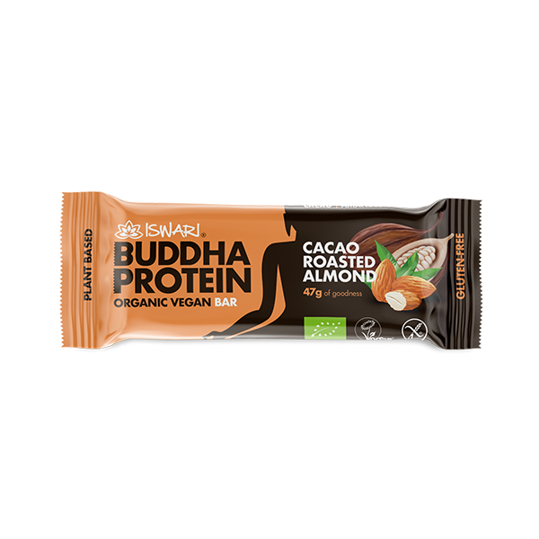 Barre Protéinée Bouddha Cacao & Fruits à Coques Bio - X15