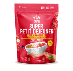Petit Déjeuner Extra Protéiné Fruits Rouges Cacahuètes Bio