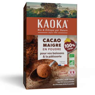 Cacao Maigre en Poudre 10/12% Equitable et Bio