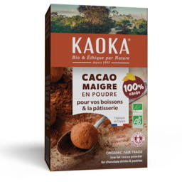 Cacao Maigre en Poudre 10/12% Equitable et Bio