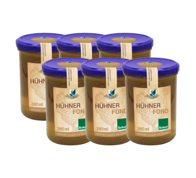 Bio Hühnerfond, Karton 6 Stk.