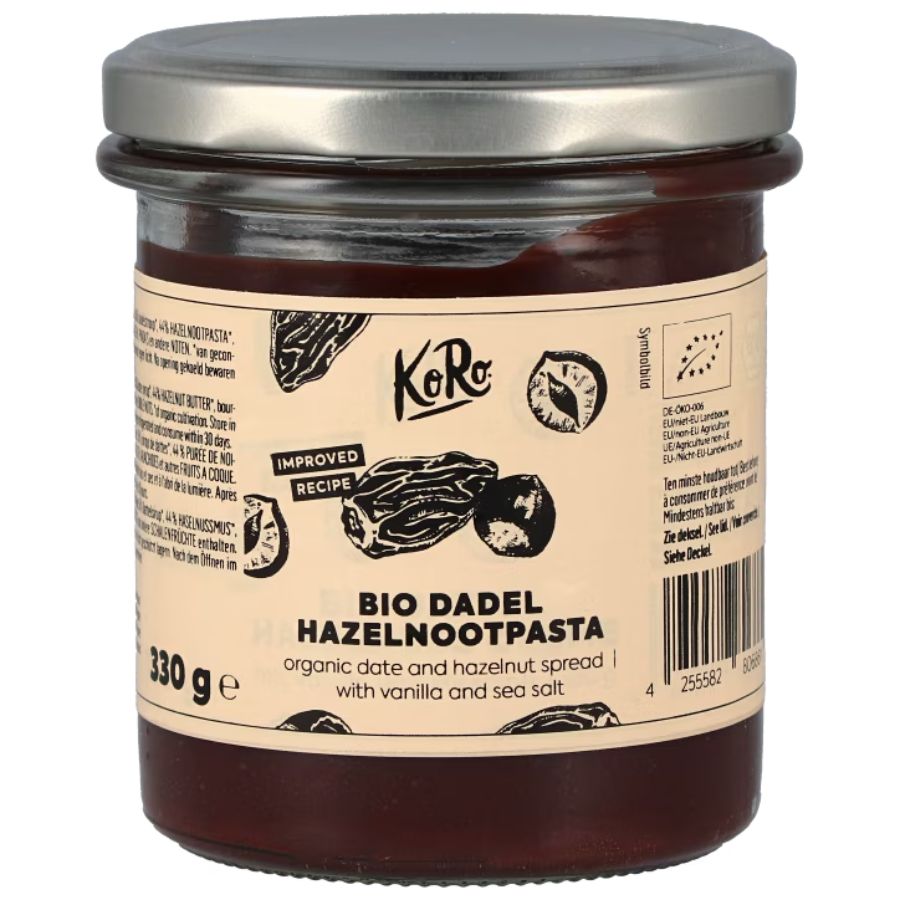 Bio Dattel-Haselnuss-Creme