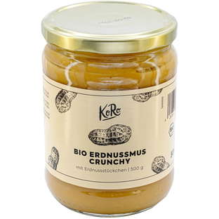 Bio Erdnussmus crunchy