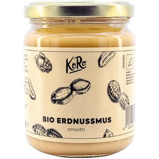 Bio Erdnussmus smooth
