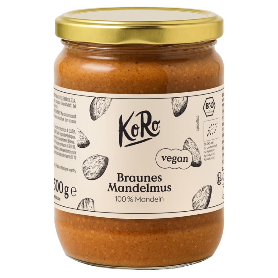 Bio Mandelmus braun