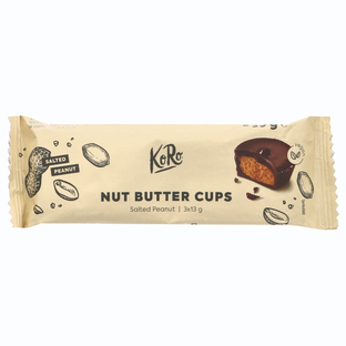 Bio Nut Butter Cups Salted Peanuts, vegan, 3 Stück