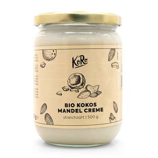 Crème d'amandes à la coco bio