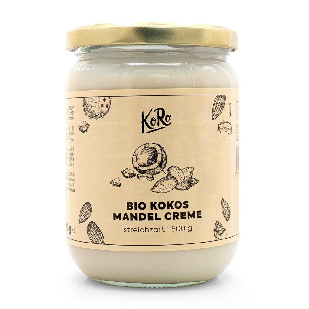 Crème d'amandes à la coco bio