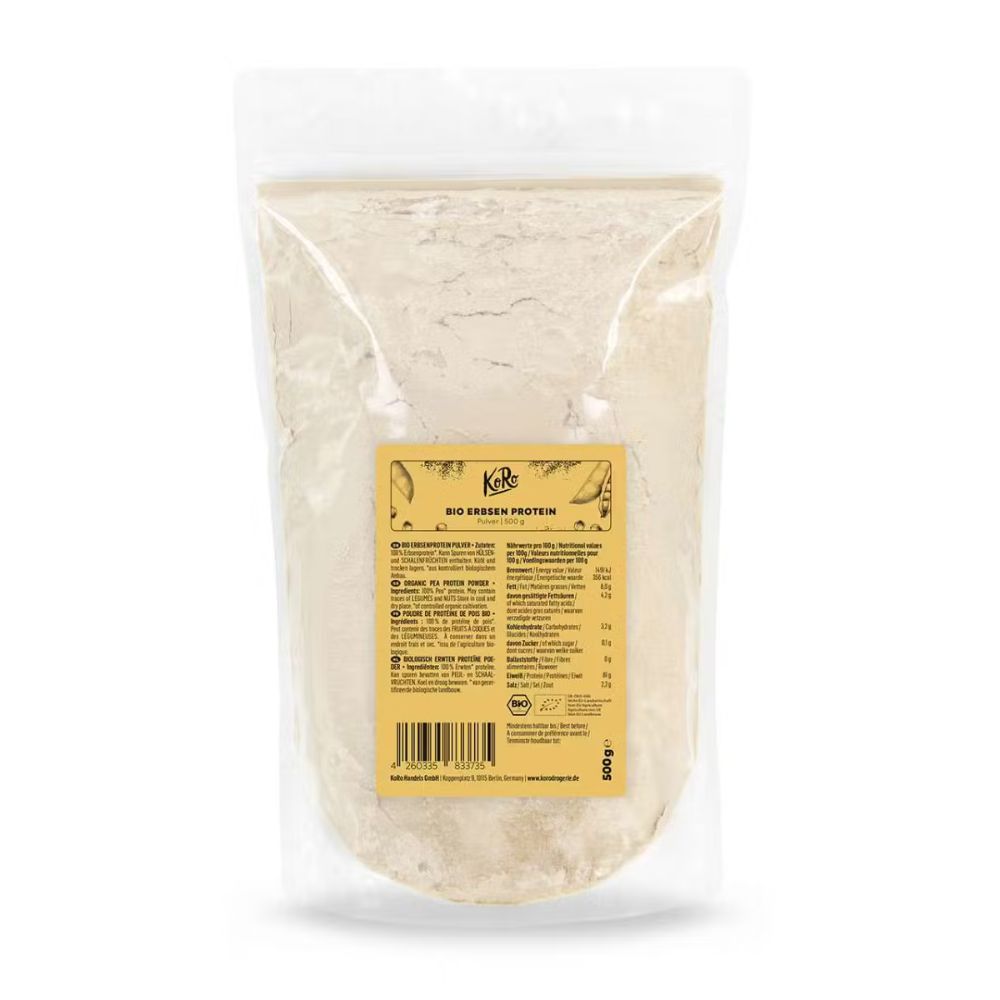 Protéines de pois bio