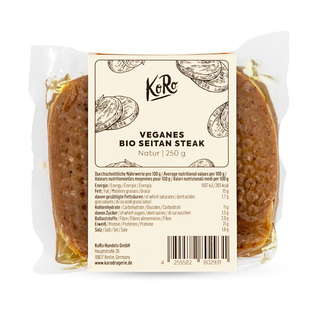Steak de seitan vegan bio