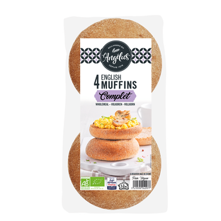English Muffins Complet Bio 4x60g