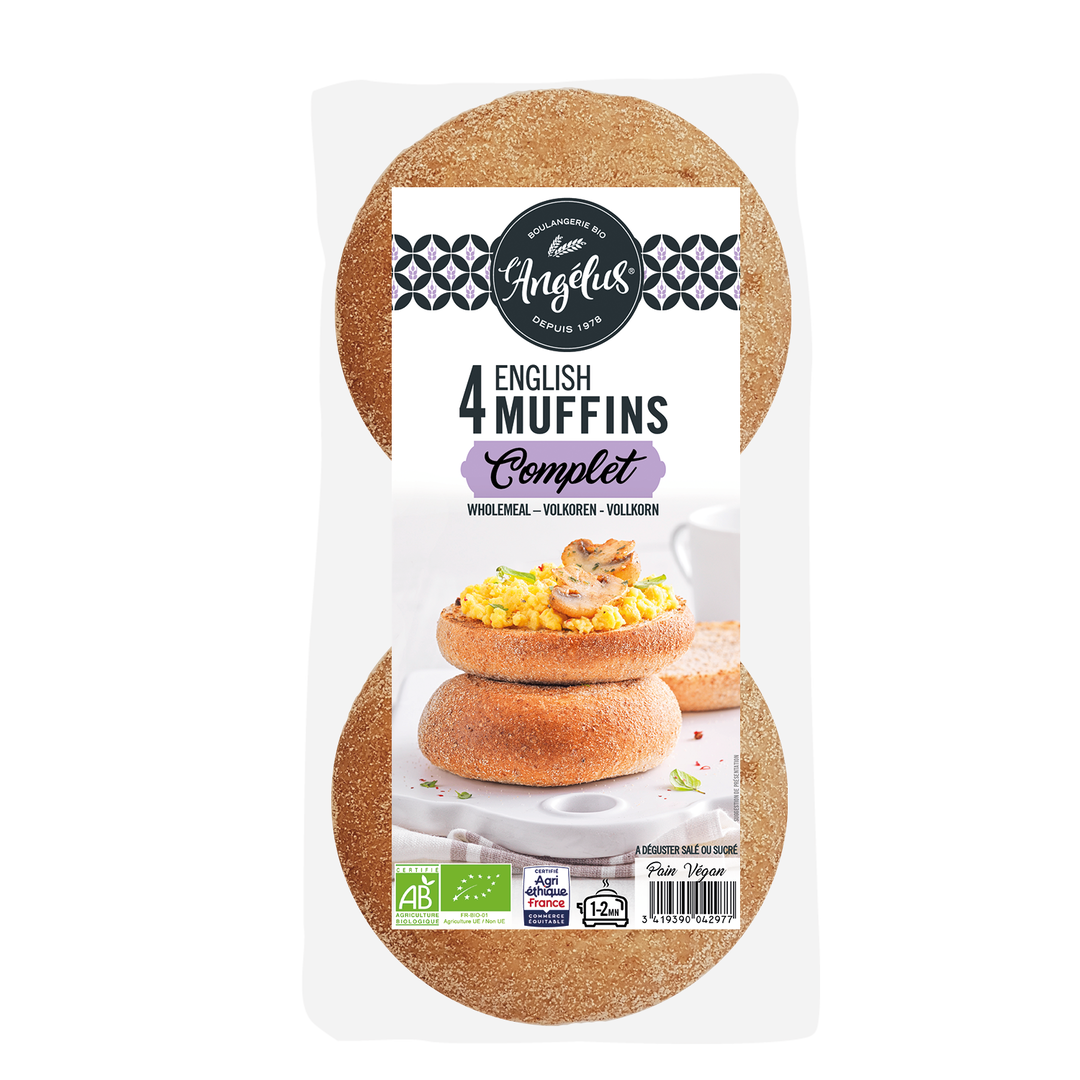English Muffins Complet Bio 4x60g