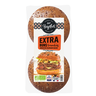 Extra Buns Tranchés Bio 2x90g