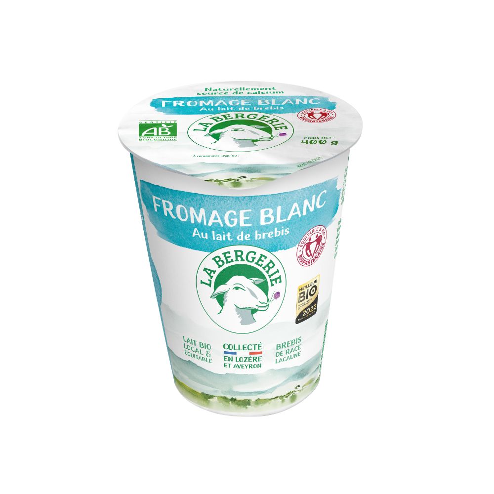 Fromage Blanc au Lait de Brebis Bio Equitable
