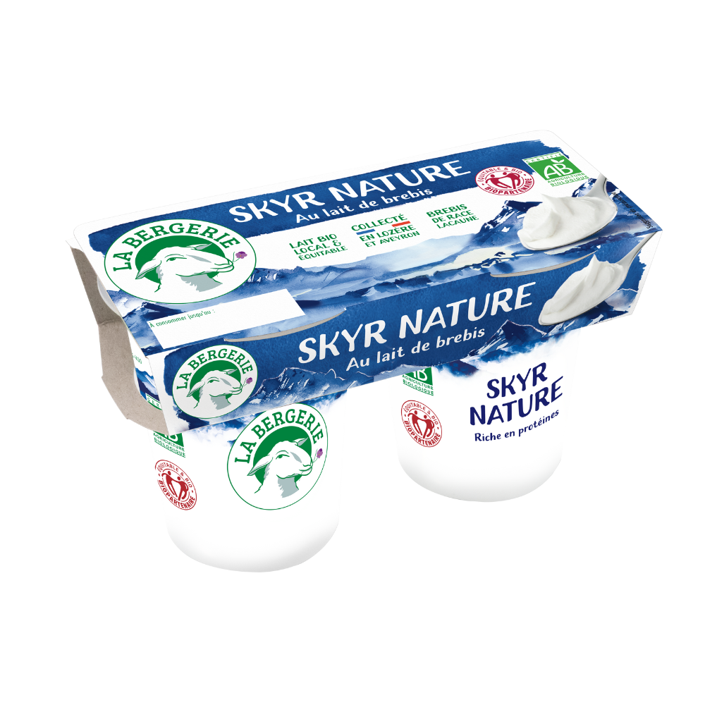 Skyr de Brebis Nature Bio x2