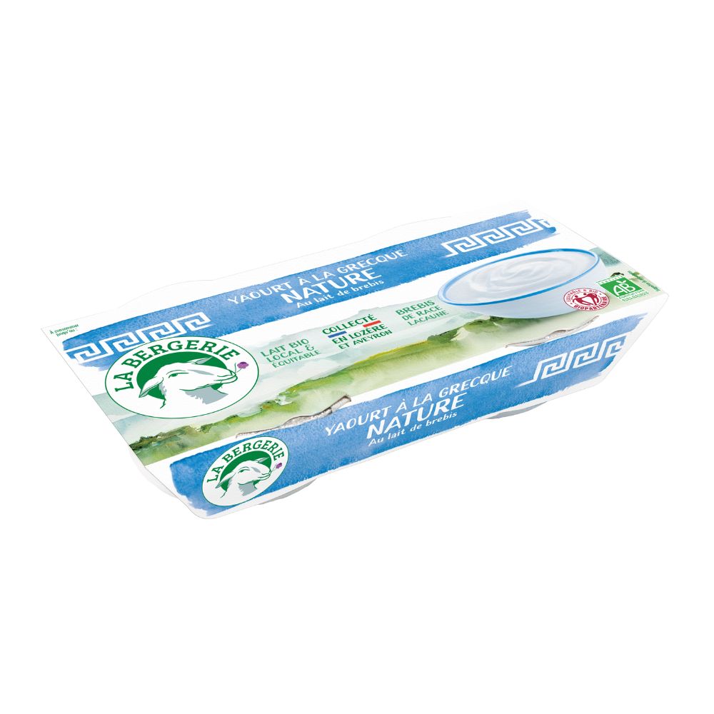 Yaourt de Brebis à La Grecque Bio Equitable