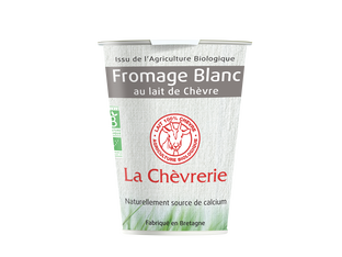 Fromage blanc au lait de chèvre nature bio